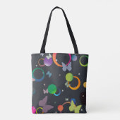 蝶と泡 トートバッグ (裏面)