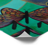 蝶と泳ぐ人魚のファンタジー ポスター (角)