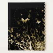 蝶と渦巻き プランナー手帳 (裏面)