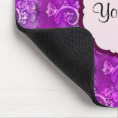 蝶と渦巻き マウスパッド (コーナー)