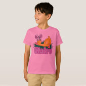 蝶と眠るアヒル Tシャツ (正面フル)