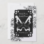 蝶と繁栄 招待状 (正面)