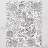 蝶と美しい猫イラスト (裏面)