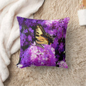 蝶と羽 クッション (ブランケット)