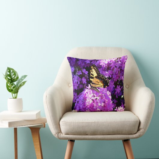 蝶と羽 クッション (椅子)