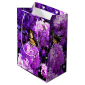 蝶と羽 ミディアムペーパーバッグ (裏面アングル)