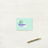 蝶と花と魔法引用文 ポストイット (デスク上)