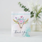 蝶と花のボウホースカル サンクス ポストカード (スタンド正面)