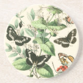 蝶と花の庭 コースター (正面)