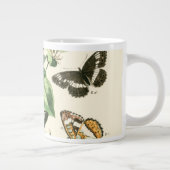 蝶と花の庭 ジャンボコーヒーマグカップ (右)