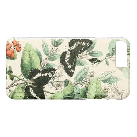 蝶と花の庭 Case-Mate iPhoneケース (裏面(横))