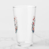蝶と花の感動的な名言 タンブラーグラス (右)