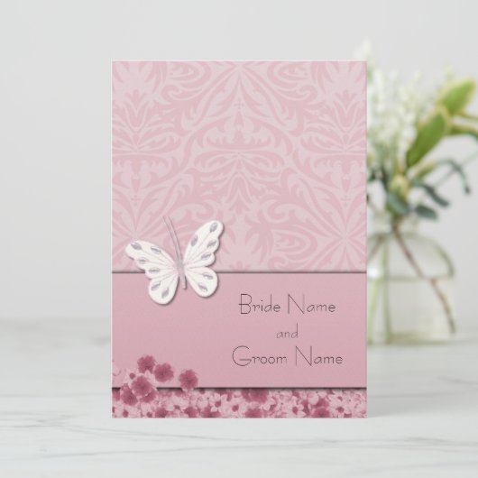 蝶と花の招待状 招待状 (スタンド正面)