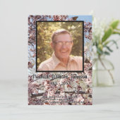 蝶と花の木と写真引用文 プログラム (スタンド正面)