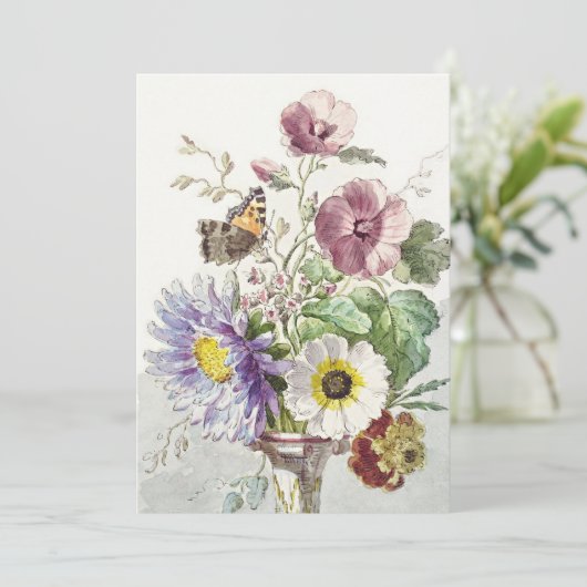 蝶と花の花束 カード (スタンド正面)