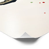 蝶と花を持つ女性(1 / 4) フォトプリント            (角)