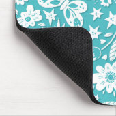 蝶と花オンアクア マウスパッド (コーナー)