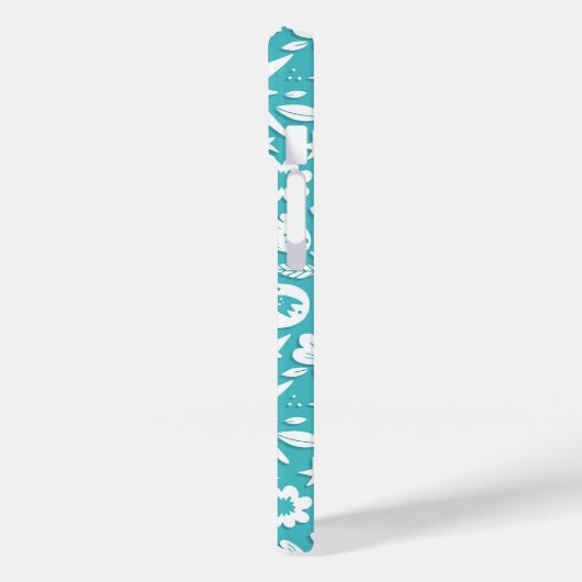 蝶と花オンアクア Case-Mate iPhoneケース (裏面 / 左)