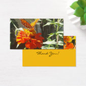 蝶と花サンキューカード (デスク)