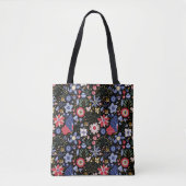 蝶と花トートバッグ トートバッグ (正面)