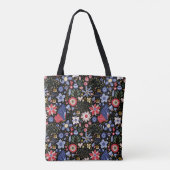 蝶と花トートバッグ トートバッグ (裏面)