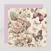 蝶と花パステルデコール (正面/裏面)