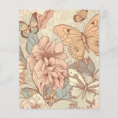 蝶と花パステル (裏面)