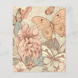 蝶と花パステル