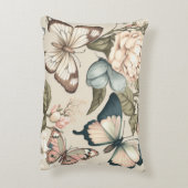 蝶と花パステル アクセントクッション (裏面(縦))