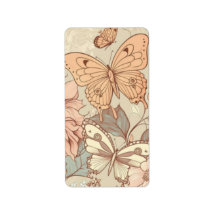 蝶と花パステル