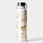 蝶と花パパ ウォーターボトル (背面)