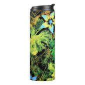 蝶と花ロディリウス熱タンブラー タンブラー (回転左)