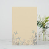 蝶と花文房具 便箋 (スタンド正面)
