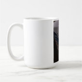 蝶と花柄のマグカップ コーヒーマグカップ (左)