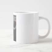 蝶と花柄のマグカップ ジャンボコーヒーマグカップ (右)