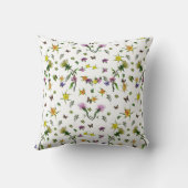 蝶と花装飾用クッション クッション (裏面)