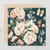 蝶と花 (正面/裏面)