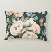 蝶と花 アクセントクッション (裏面)