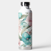 蝶と花 ウォーターボトル (左面)