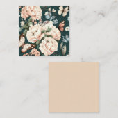 蝶と花 エンクロージャーカード (正面/裏面)