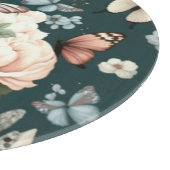 蝶と花 カッティングボード (角)