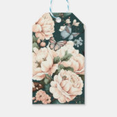 蝶と花 ギフトタグ (正面)