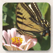 蝶と花 コースター (正面)