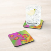 蝶と花 コースター (右側)