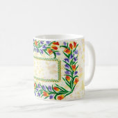 蝶と花 コーヒーマグカップ (正面右)