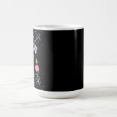蝶と花 コーヒーマグカップ (中央)