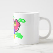蝶と花 ジャンボコーヒーマグカップ (右)
