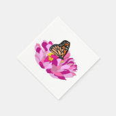 蝶と花 スタンダードカクテルナプキン (角)