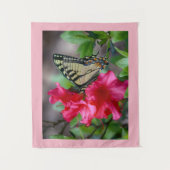 蝶と花 タペストリー (正面)