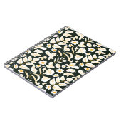 蝶と花：ドードル夏のパターン。 ノートブック (左側)